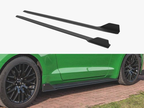 Maxton Street PRO Side Skirts Diffusers V.2 Ford Mustang GT Mk6 Facelift