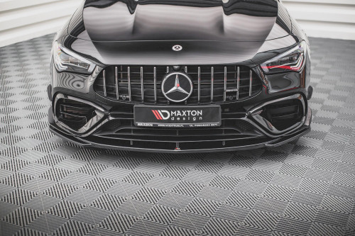 Maxton Front Splitter V.3 Mercedes-AMG CLA 45 Aero C118