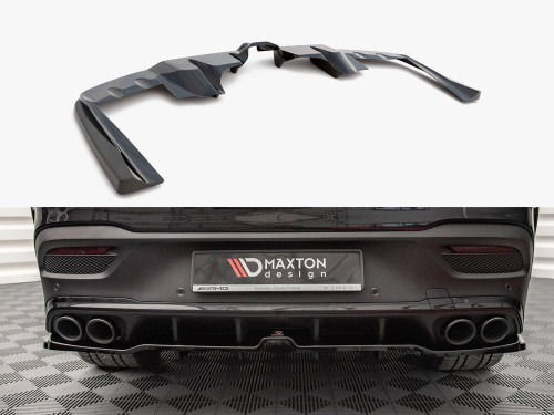 Maxton Rear Splitter (Vertical Bars) Mercedes-AMG GLE 53 Coupe C167 / C167 Facelift