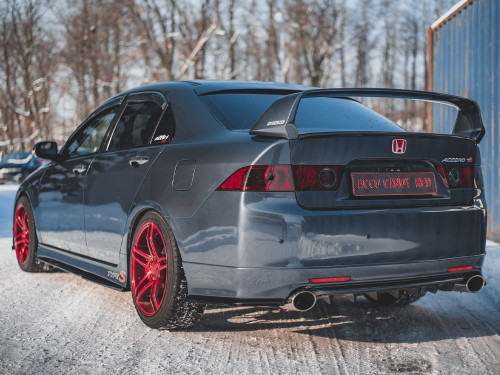 Maxton Rear Side Splitters V.2 Honda Accord Mk7 Type-S (2002-2007)