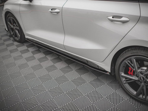 Maxton Street PRO Side Skirts Diffusers Audi S3 / A3 S-Line 8Y / 8Y Facelift