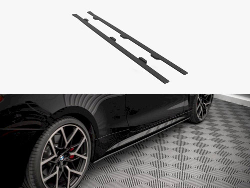 Maxton Street PRO Side Skirts Diffusers BMW 4 M-Pack / M440i G22 / G23 / G22 Facelift / G23 Facelift