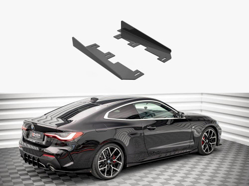 Maxton Side Flaps BMW 4 M-Pack / M440i G22 / G23 / G22 Facelift / G23 Facelift
