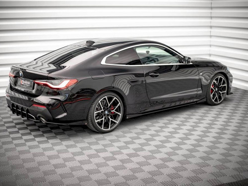 Maxton Side Flaps BMW 4 M-Pack / M440i G22 / G23 / G22 Facelift / G23 Facelift