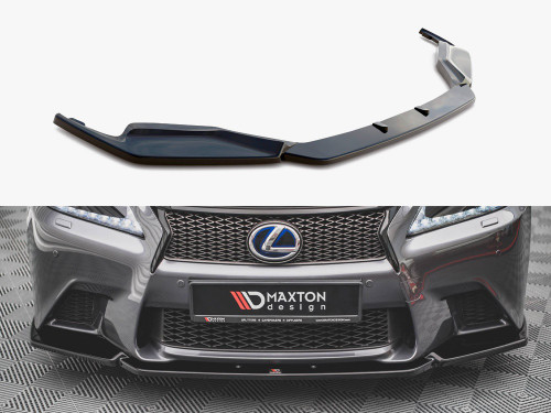 Maxton Front Splitter V.1 Lexus GS F Sport MK4 (L10) (2012-2015)