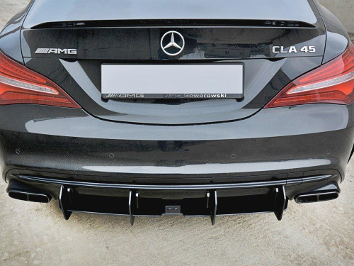 Maxton Rear Diffuser V.2 Mercedes CLA A45 AMG C117 Facelift