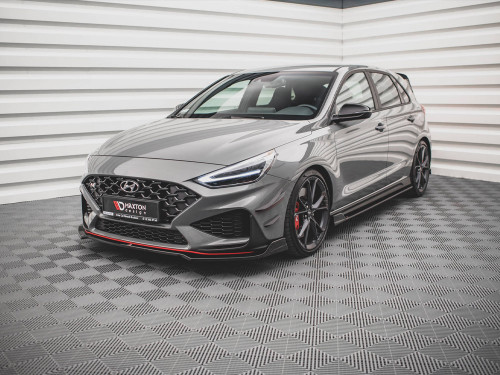 Maxton Front Splitter V.3 Hyundai I30 N / I30 N-Line Hatchback / Fastback Mk3 Facelift