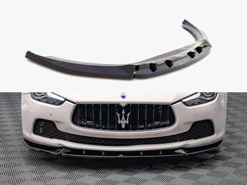 Maxton Front Splitter V.2 Maserati Ghibli MK3 (2013-2017)
