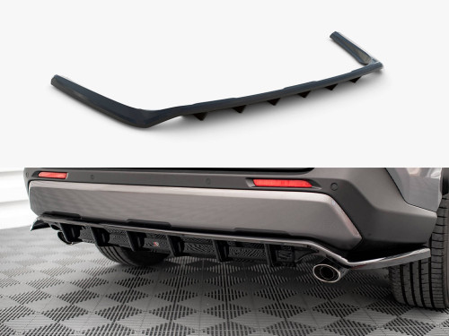 Maxton Rear Splitter (Vertical Bars) Toyota RAV4 Mk5