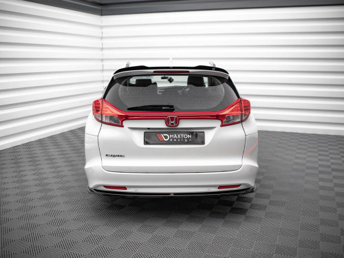 Maxton Central Rear Splitter Honda Civic Tourer MK9