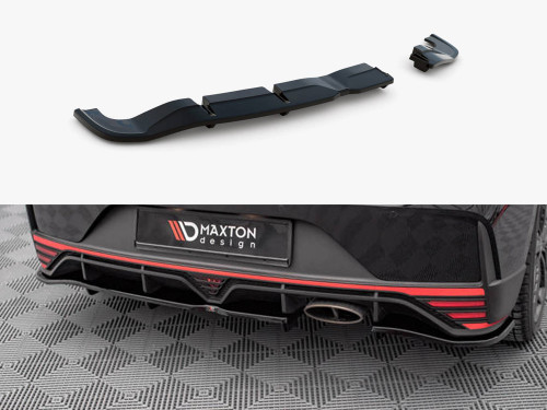 Maxton Rear Splitter (Vertical Bars) Hyundai I20 N Mk3