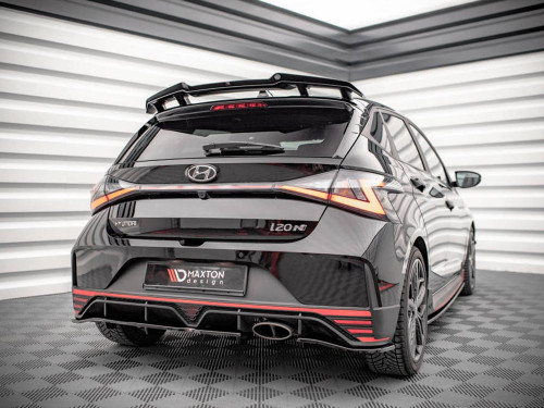 Maxton Rear Splitter (Vertical Bars) Hyundai I20 N Mk3
