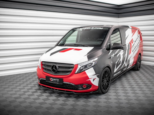Maxton Front Splitter V.1 Mercedes VITO W447 Facelift (2020-)
