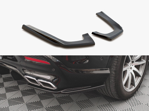 Maxton Rear Side Splitters V.1 Mercedes GLE Coupe 63AMG C292 (2015-2019)