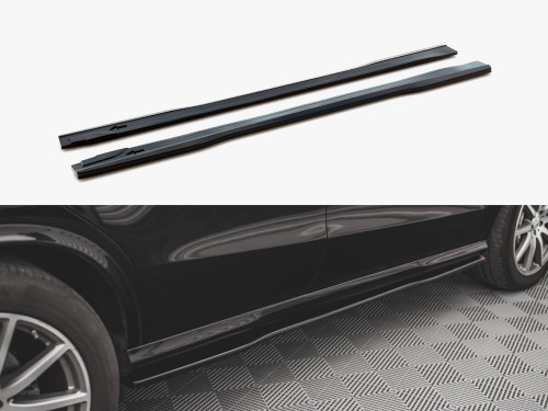 Maxton Side Skirts Diffusers Mercedes GLE Coupe 63AMG C292 (2015-2019)