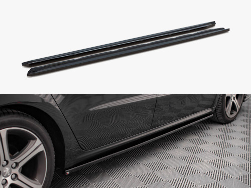 Maxton Side Skirts Diffusers Peugeot 508 GT MK1 Facelift (2014-2018)