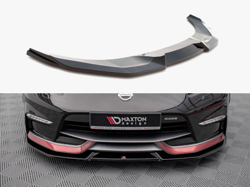 Maxton Front Splitter V.2 Nissan 370Z Nismo Facelift (2014-2020)