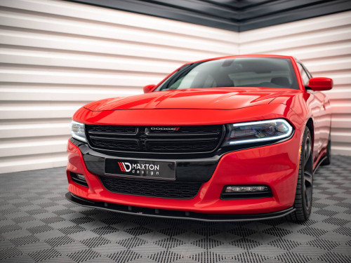 Maxton Street PRO Front Splitter Dodge Charger RT Mk7 Facelift