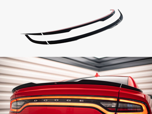 Maxton Set of Spoiler CAPS Dodge Charger RT Mk7 Facelift