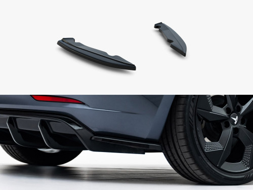 Maxton Rear Side Splitters V.2 Tesla Model 3