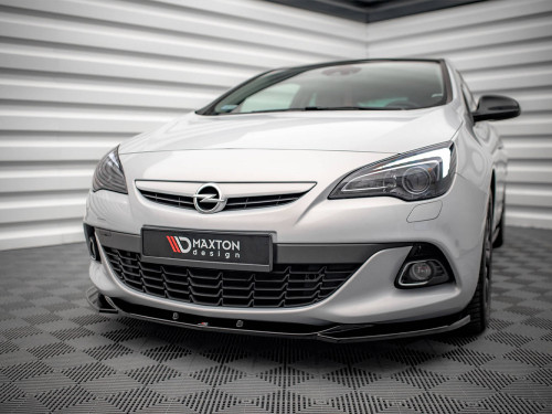 Maxton Front Splitter V.1 Opel Astra GTC Opc-line J (2011-2018)