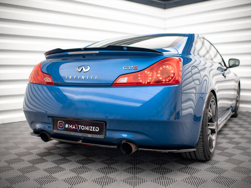 Maxton Central Rear Splitter Infiniti G37 Coupe