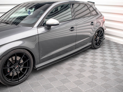 Maxton Street PRO Side Skirts Diffusers Audi S3 / A3 S-Line Sportback 8V Facelift Maxton Street PRO Side Skirts Diffusers Audi S3 / A3 S-Line Sportback 8V Facelift