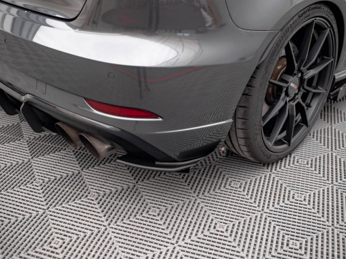 Maxton Street PRO Rear Side Splitters (+flaps) Audi S3 Sportback 8V Facelift