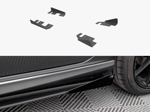 Maxton Side Flaps Audi S3 / A3 S-Line Sportback 8V Facelift
