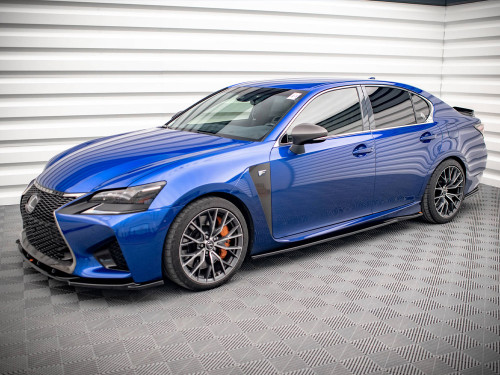 Maxton Side Skirts Diffusers Lexus GS F Mk4 Facelift