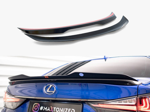 Maxton Spoiler CAP Lexus GS F Mk4 Facelift