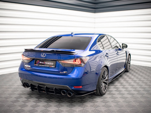 Maxton Street PRO Rear Side Splitters Lexus GS F Mk4 Facelift