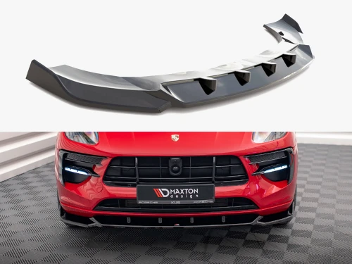 Maxton Front Splitter V.1 Porsche Macan GTS / Sport Design Mk1 Facelift