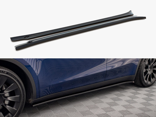 Maxton Side Skirts Diffusers V.2 Tesla Model Y