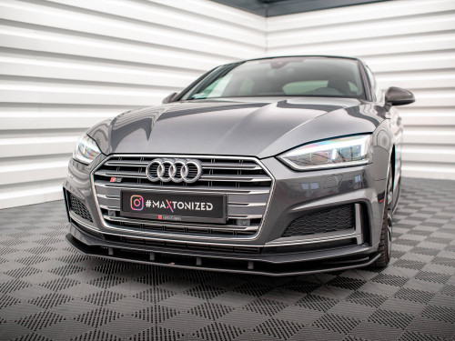 Maxton Street PRO Front Splitter Audi A5 S-Line / S5 Coupe / Sportback F5