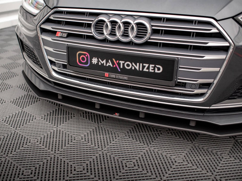 Maxton Street PRO Front Splitter Audi A5 S-Line / S5 Coupe / Sportback F5