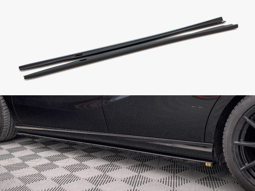 Maxton Side Skirts Diffusers Mercedes B W246 Facelift
