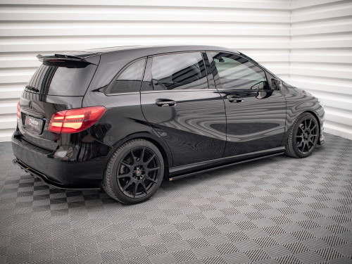 Maxton Side Skirts Diffusers Mercedes B W246 Facelift