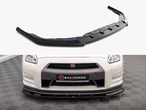 Maxton Front Splitter Nissan GTR R35 1st Facelift