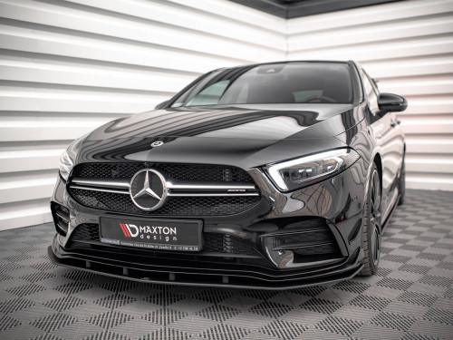 Maxton Street PRO Front Splitter Mercedes A35 AMG / AMG-Line Aero Pack W177