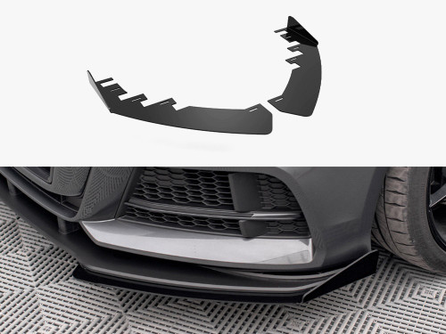Maxton Front Flaps Audi S3 / A3 S-Line Sportback 8V Facelift
