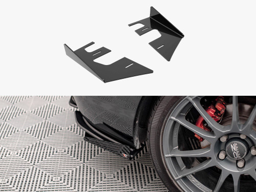 Maxton Rear Side Flaps Mazda 3 MPS Mk1 US-Spec Version