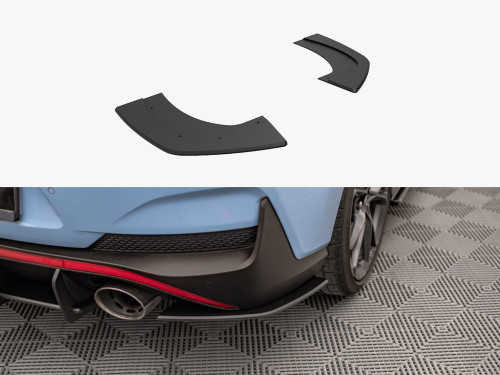 Maxton Street Pro Rear Side Splitters Hyundai I30 N Fastback Mk3 Facelift