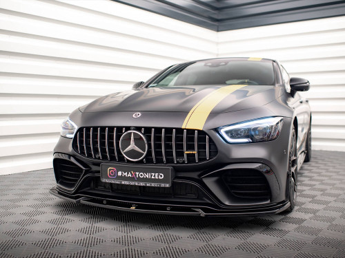 Maxton Front Splitter V.3 Mercedes AMG GT 63S 4-door Coupe Aero