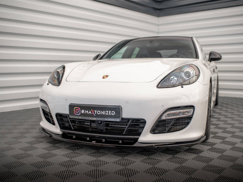 Maxton Front Splitter V.2 Porsche Panamera Turbo Sport Design Package 970