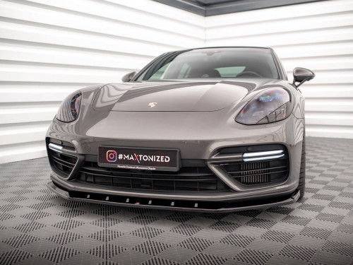 Maxton Front Splitter V.1 Porsche Panamera Turbo S E-Hybrid