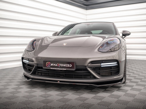 Maxton Front Splitter V.2 Porsche Panamera Turbo S E-Hybrid