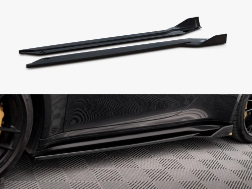Maxton Side Skirts Diffusers Porsche 911 Turbo S 992