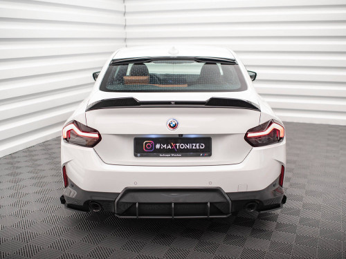 Maxton Street Pro Rear Side Splitters + Flaps BMW 2 Coupe M-Pack G42