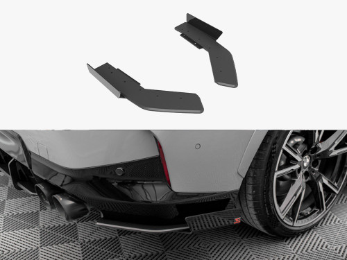 Maxton Street Pro Rear Side Splitters + Flaps BMW 2 Coupe M240i G42